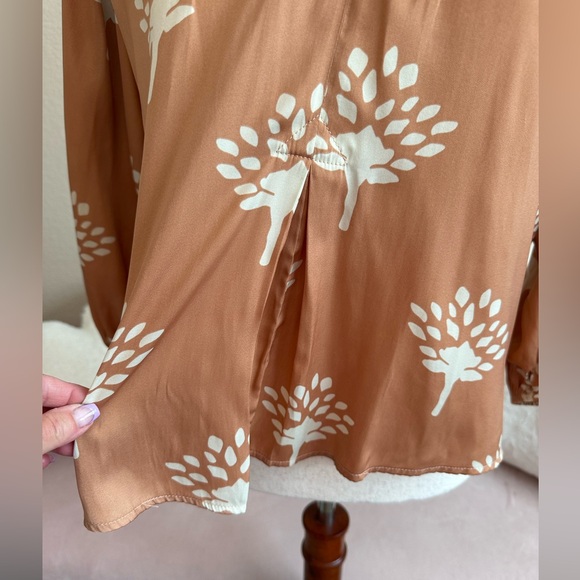 Anthropologie Dolan Left Coast collection blouse. Feminine boho peasant Womens S - Picture 7 of 12